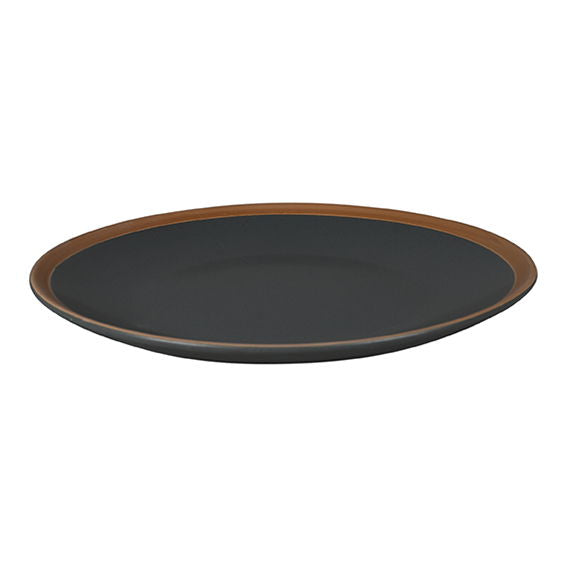 Dark grey dinne plate
