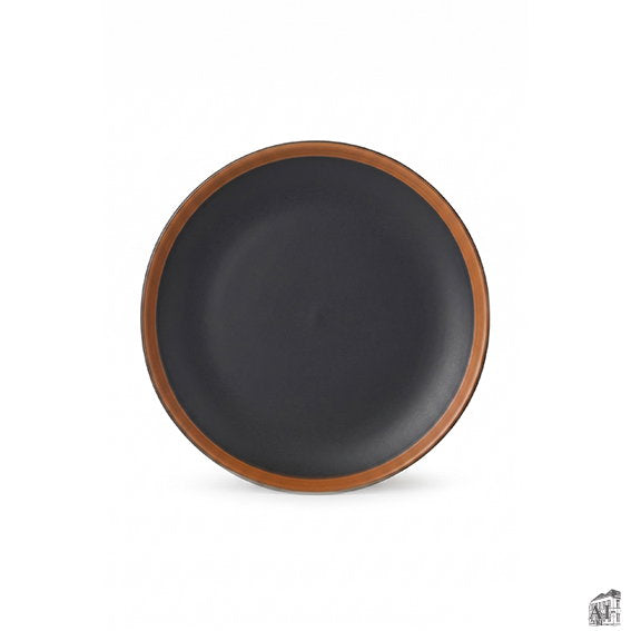 Dark grey dinne plate