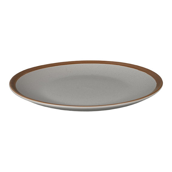 White dinner plate