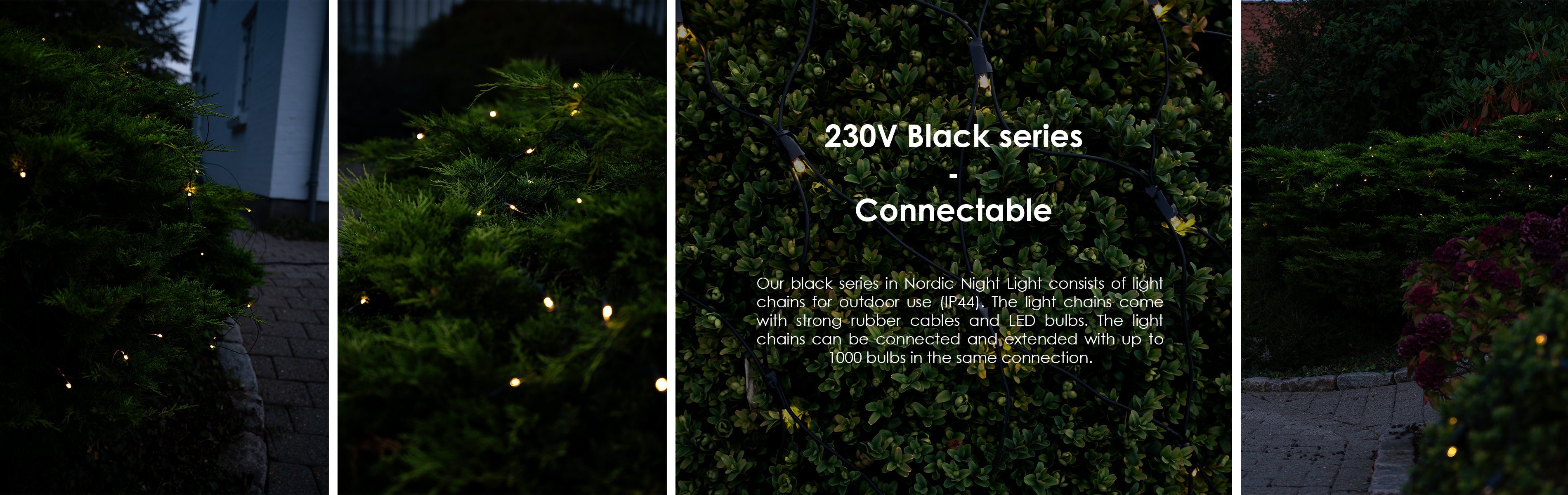 230V Black series - connectables