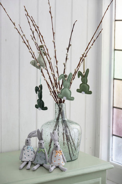 Vase made of recycled glass