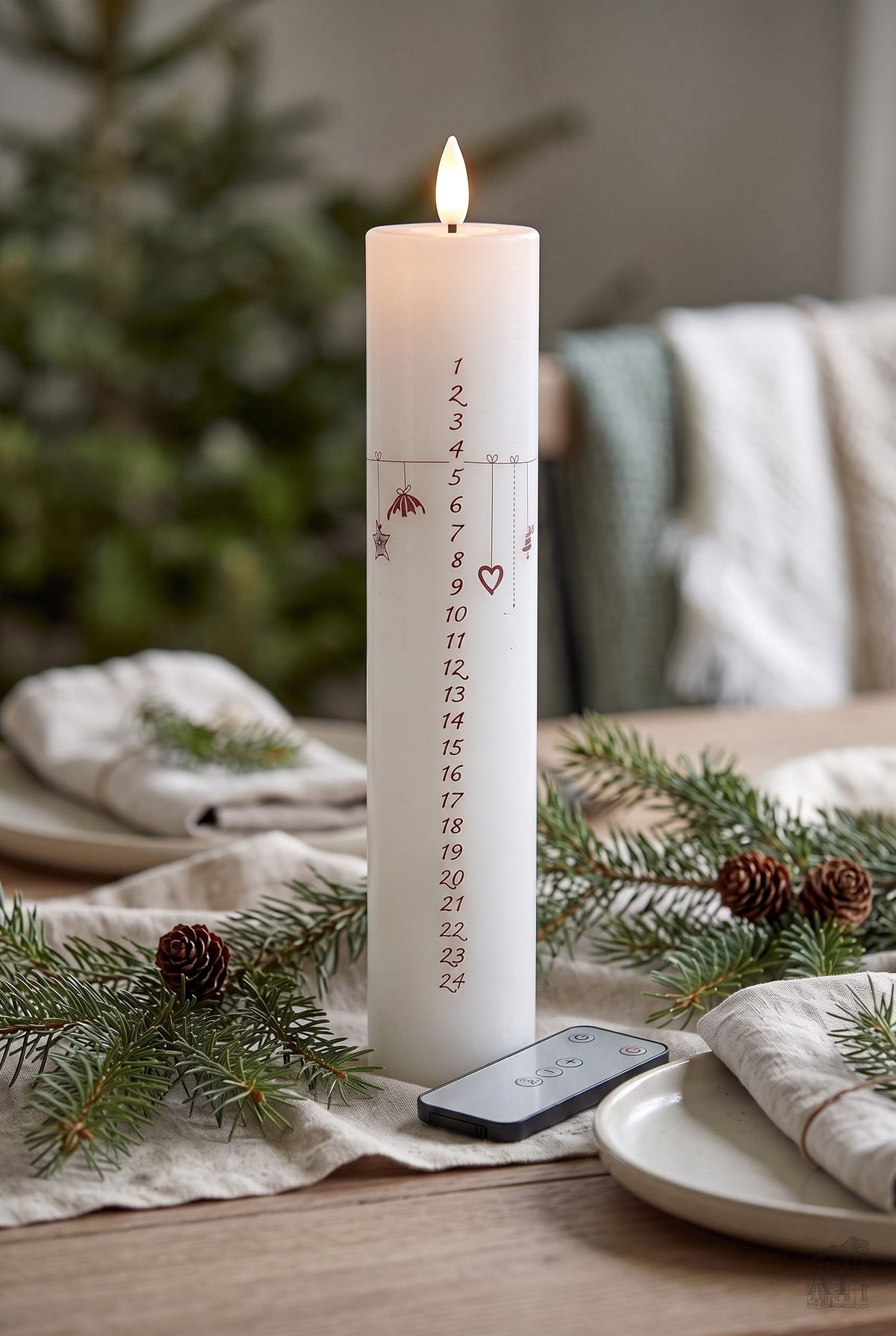 Calendar candles